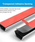 Aluminum Cable Raceway Self Adhesive Floor Wire Covers Cord Management Kit For Home Office And Living Room Gray 15mm