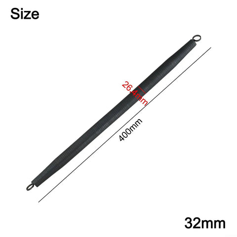 Premium High Carbon Steel Spring Pipe Bender For 16-32Mm Pvc Conduit, showing length of 400mm and diameter of 26.4mm.