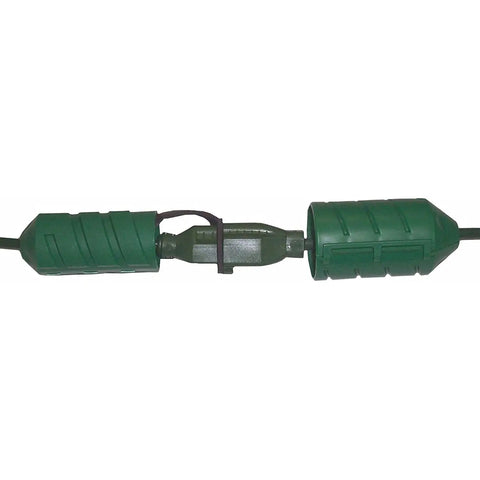 Cord Connect Water Tight Electrical Extension Cord Lock With Durable Gasket Seal For Outdoor Use Keeps Cords Connected And Dry