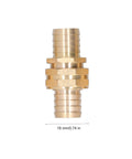 Heavy Duty Brass Garden Hose Quick Connectors Set Of 3 Fits Standard 3 4 Inch, 19 mm brass hose connector
