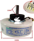 Brushless DC Fan Motor For Air Conditioner Replacement Must Have High Efficiency Home Appliance Accessory Compatible With RPG13F RPG13C RPG13H ROHS Certified YFK 13 4 MD01 with dimensions.