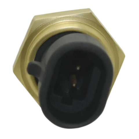 Heavy Duty Water Temperature Sensor For Cummins Isx Qsx Isf 2.8 Isbe Isc 8.3 Engine Coolant Gauge Replacement 4088832 4076841 361100054 close-up view of brass and black sensor connector