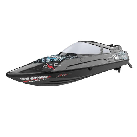 High Speed 2.4GHz RC Racing Boat for Adults With Night Navigation Lights RTR Black Edition Reaches 30kmh Electric Remote Control Boat