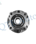Pair Of Front Wheel Hub Bearing Assemblies For Toyota Tacoma And FJ Cruiser RWD 2005 To 2019 Fits 2.7L I4 4.0L V6 And 3.5L V6 Engines Ready To Install, front view.