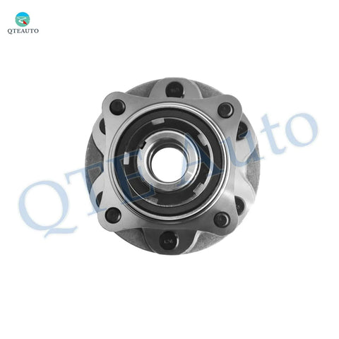 Pair Of Front Wheel Hub Bearing Assemblies For Toyota Tacoma And FJ Cruiser RWD 2005 To 2019 Fits 2.7L I4 4.0L V6 And 3.5L V6 Engines Ready To Install, front view.