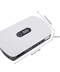 Portable Ups Battery Backup 10400 Mah With Lcd Screen for Routers Modems, showing top view, dimensions shown, compact design.