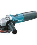 Workhorse High-Power 4 1/2 Inch Angle Grinder With SJS Mechanical Clutch, 13 Amp Variable Speed 2,800-10,500 RPM in blue casing