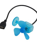 Blue Portable Wind Turbine Power Generator For Cars EV With 5V USB Output Eco ABS Plastic Alternative Energy Charger For Mobile Phones
