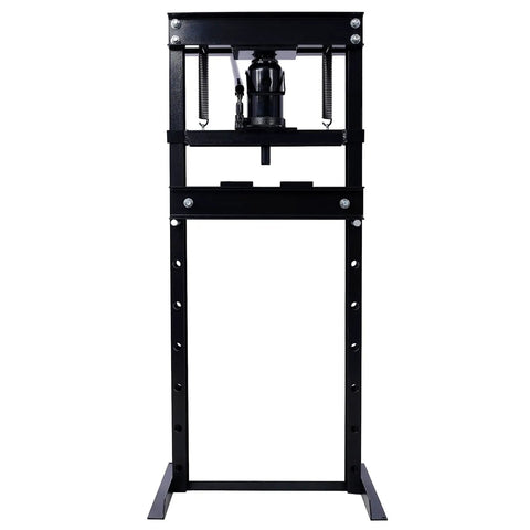 20 Ton Hydraulic Shop Press With Rugged H Frame Base And Smooth Adjustment Plate Built As A Badass Garage Bearing Machine That Handles Serious Gear Tasks Without Breaking A Sweat