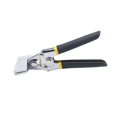 Sheet Metal Bending Pliers Set, Two Pack Three And A Quarter Inch Hand Tools For Metal Forming, Heavy Duty Nickel Plated Steel