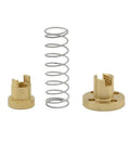 Two Piece No Backlash Brass Nut For T8x8 Acme Lead Screw 8mm Thread 2mm Pitch 4 Starts High Precision Fit For CNC Router And 3D Printer