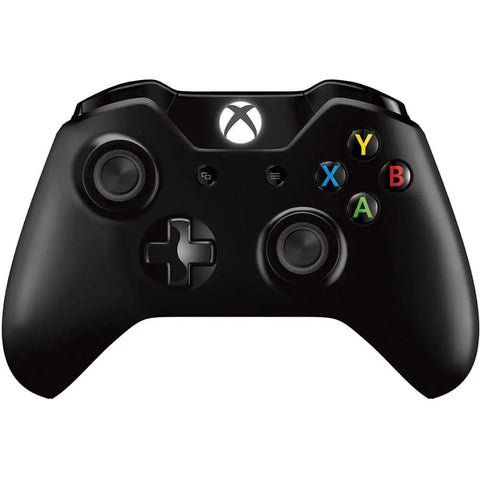 Badass 500GB Xbox Gaming Console Bundle Featuring The Epic Gears Of War Ultimate Edition controller in black with buttons.