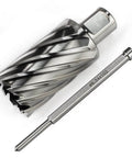 Oscarbide annular cutter with Weldon shank and mag drill bit; 1-3/8 in diameter, 2 in depth (2 pieces)