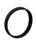 Kickass Drive Belt Kit For 82mm Electric Planer 2 Pack Rubber Replacement Parts, black rubber belt with ribbed design.