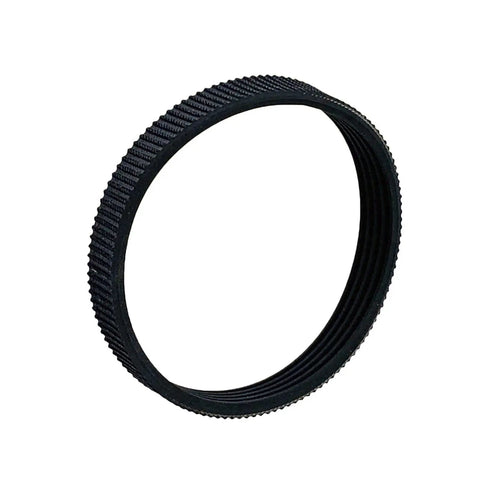 Kickass Drive Belt Kit For 82mm Electric Planer 2 Pack Rubber Replacement Parts, black rubber belt with ribbed design.