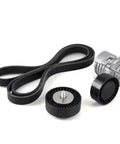 Premium Belt Tensioner Fits BMW E60 E90 E65 11287530314 11287628650 11287535860 Stops Belt Slip No Vibration Smooth Idle Easy Install black serpentine belt and tensioner assembly