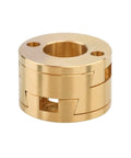 Smooth Ride Z Axis Leadscrew Coupling With Radial Misalignment Compensation For Heated Bed Platform And Three Piece Aluminum Build brass coupling