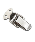 8 Piece Stainless Steel Toggle Hasp Latch Lock Set For Cabinets Boxes Bags And Wooden Chests Beefy Heavy Duty Iron Spring