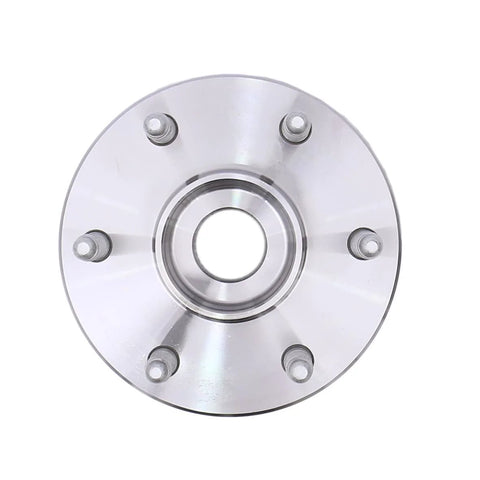Front view of a Front Wheel Bearing Hub Assembly Set Of 2 For 4WD Chevy Silverado 1500 Tahoe Suburban Express 1500 Yukon Sierra Savana 1500 Cadillac Escalade 2000 To 2006 Compatible