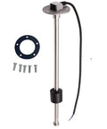 Donut Float Fuel Tank Sending Unit 8 Inch 240 To 33 Ohms for marine, boat, truck, car, RV gas gauge with durable reed switch.