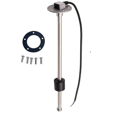Donut Float Fuel Tank Sending Unit 8 Inch 240 To 33 Ohms for marine, boat, truck, car, RV gas gauge with durable reed switch.