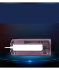 Top Shelf Portable Surface Roughness Tester With Sleek Detachable Color Display showing details of the measuring tool's back.