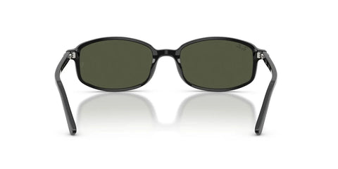 Front view of Sam Low Bridge Fit Sunnies For Men And Women Non Polarized Modern Acetate Frame In Black And Green 54mm Lens Width