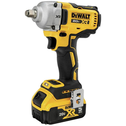Heavy Hitter 20V Max Cordless Impact Wrench Half Inch Drive Bundle with lithium-ion battery for auto repair.
