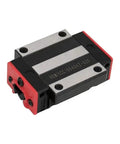 Slider Block For Linear Guide Rail CNC DIY Parts, built-in HGW15CC carriage, black and red metal block for CNC motion