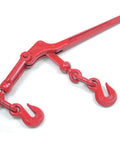 Lever Chain Binder 1/4-Inch To 5/16-Inch Forged Steel Grade 70 Heavy Duty Workhorse Load Binder on white background