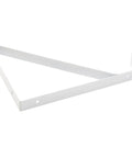 Heavy Duty Shelf Bracket Set White 20 Pack Steel Construction With Mounting Hardware Included 12 And 1 Quarter Inch Projection Ideal