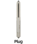 5/16 Inch 24 UNF Hand Tap Set Right Hand Threading Tool For Metalworking, plug tap view