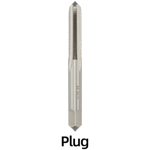 5/16 Inch 24 UNF Hand Tap Set Right Hand Threading Tool For Metalworking, plug tap view