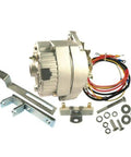 Straight Swap Alternator Conversion Kit For Ford New Holland 8N Naa Jubilee 4000 Tractor with wiring harness and mounting hardware.