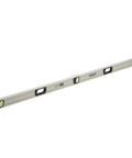 Heavy Duty 72 Inch Aluminum I Beam Level With Three High Contrast Vials And Clear Top View Window For Dead Nuts Accurate Layouts On Any Rough Job Site Featuring Rugged End Caps And Smooth Ergo Grips, displayed on a white background.