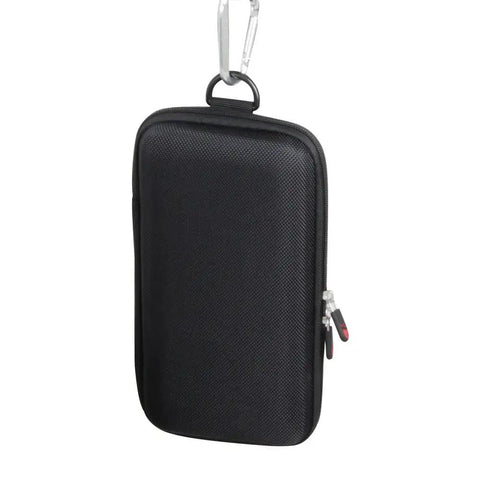 Rugged Travel Case For Samsung T7 And T7 Touch Portable SSD 1TB 2TB 500GB USB 3.2 External Solid State Drive, EVA Protective Case, black view