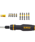 Max Fit TR Multi-Bit SD Screwdriver Bit Set shown with handle, magnetic bits, alloy steel, includes Torx and Slotted bits.
