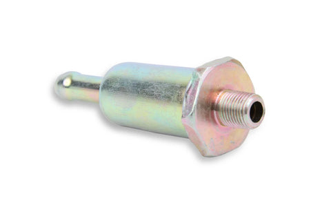 Micro Electric Fuel Pump 42S With Solid State Electronics Internal Pressure Regulating Universal Design For Easy Installation No Diaphragms Or Mechanical Wear Ideal Fuel Transfer Or Booster Pump For Automotive Use, side view