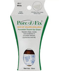 Porcelain White Touch Up Glaze For Sinks Tubs And Tiles Easy Repair Kit 15 CC Tube Quick Application Durable Gloss Finish