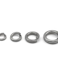 Big 530 Piece Stainless Steel Split Lock Washer Kit With M2 To M12 Sizes 304 Grade Includes Elastic Gaskets For Auto Bikes And Home Projects Perfect For Automotive Work Marine Gear And Do It Yourself Home Improvement, M2 to M12 washers