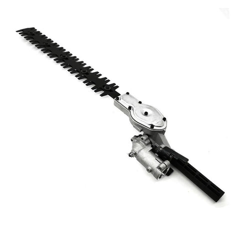 Pole Hedge Trimmer Attachment For Brush Cutters 26mm 9-Spline Square Cutting Head Adjustable 45 To 90 Degree Angles Converts Your Multi-Tool Into A Yard-Ready Pruning Pro For Hedging Shrubs And Bushes, black hedge blade