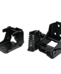 2 Piece Door Hinge Set For GM Classic Cars Left And Right Doors With Upper And Lower Hinges Black Steel Aluminum Build