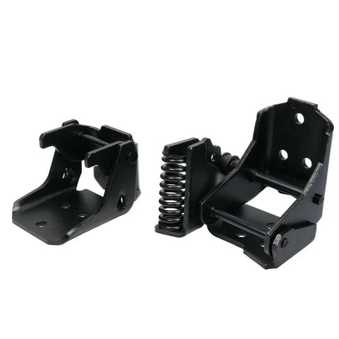 2 Piece Left Driver Door Hinge Set Assembly For Buick Regal 1978 1988 Chevy El Camino Malibu Monte Carlo Olds Cutlass 1978 1981 Steel Aluminum Black Finish D295 DHK7888 2 5245621