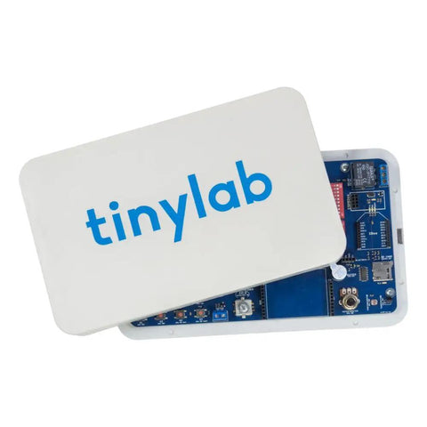 Arduino Compatible Starter Kit With 20 Modules, Step By Step Coding Guide, Noob Friendly Electronics Kit For Beginners, Prototyping Board For Makers, Learn Electronics And Build Projects Fast TinyLab board case