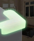 Luminous L Shaped Kid Safe Corner Guards For Furniture And Tables 12 Piece Set With Night Light Function PVC Corner Protectors