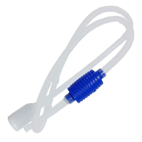 Gasoline Siphon Pump Kit 5.84 Ft Portable Manual Fuel Transfer Pump with Siphon Hose for Cars Trucks Boats and Diesel Oil Aquarium