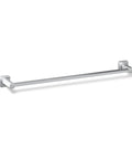 Parallel 24-Inch Towel Bar In Polished Chrome, Go-To Sleek Modern Bath Accessory With Circular-In-Square Design, wall-mounted view