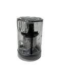 Beefy Big Capacity Dust Cup With Cyclone Filter Replacement Part For I10 Vacuum Cleaner, transparent, side view