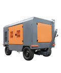 Heavy Duty Oil Free Rotary Screw Air Compressor Built For The Daily Grind Workshop And Factory Floor With High Pressure Air Delivery That Runs Slick All Day Long on trailer, industrial design.