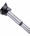 Professional 35mm Hinge Drilling Jig Plus 35mm Forstner Bit Set, metallic Forstner bit for precise cabinet hinge drilling.